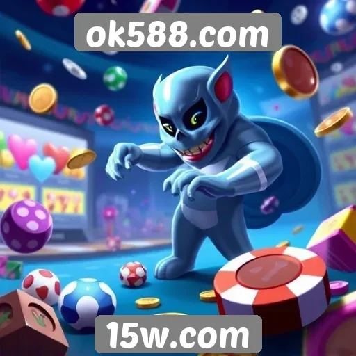 Comparativo de jogos oferecidos no site ok588.com